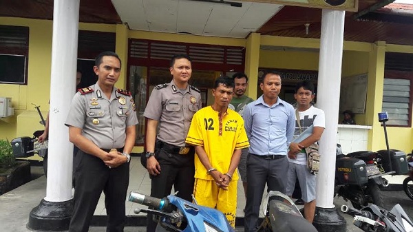  Polsek Bangko Ciduk Pelaku Curanmor dan Narkoba