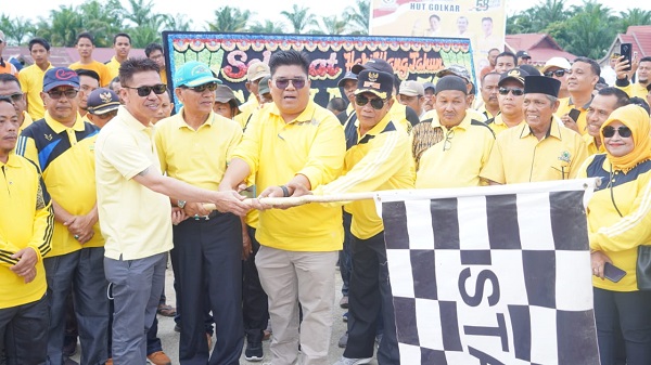 Rayakan HUT Golkar di Sintong, Afrizal Targetkan 2024 Golkar Miliki 15 Kursi