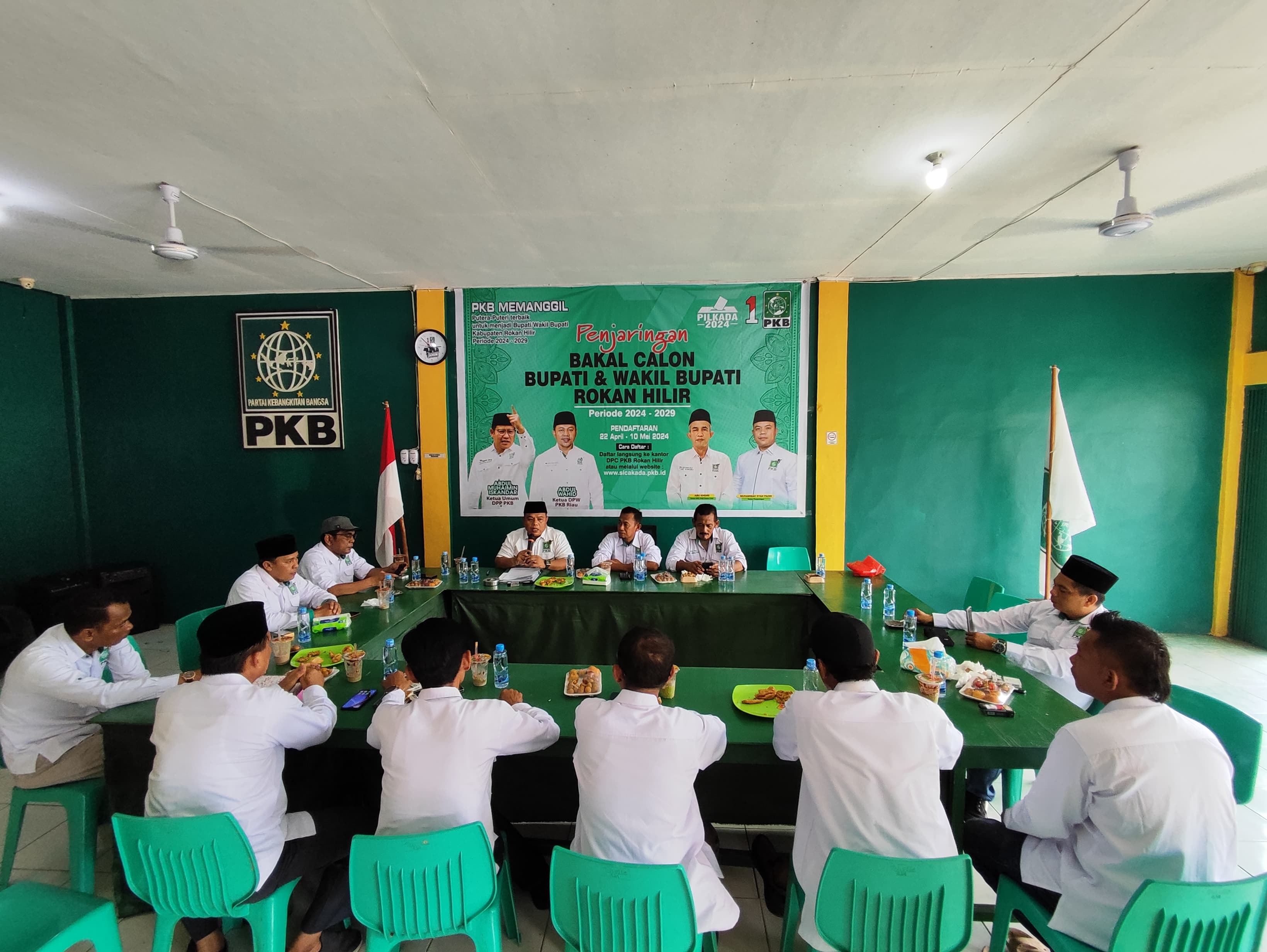 Terdapat 9 Orang Pendaftar, DPC PKB Rohil Adakan Rapat Konsolidasi Penetapan Cakada 2024