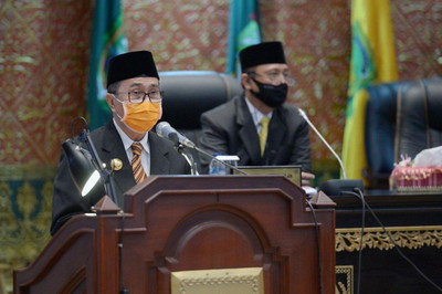 Sampaikan LHP BPK RI, Gubri Sebut WTP Kerja Keras Semua Pihak