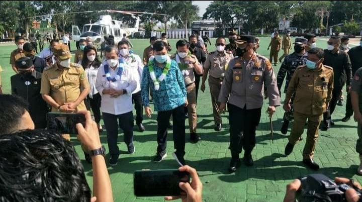 Polres Meranti Kerahkan 51 Personel Amankan Kunjungan Wamen ATR/Waka BPN RI