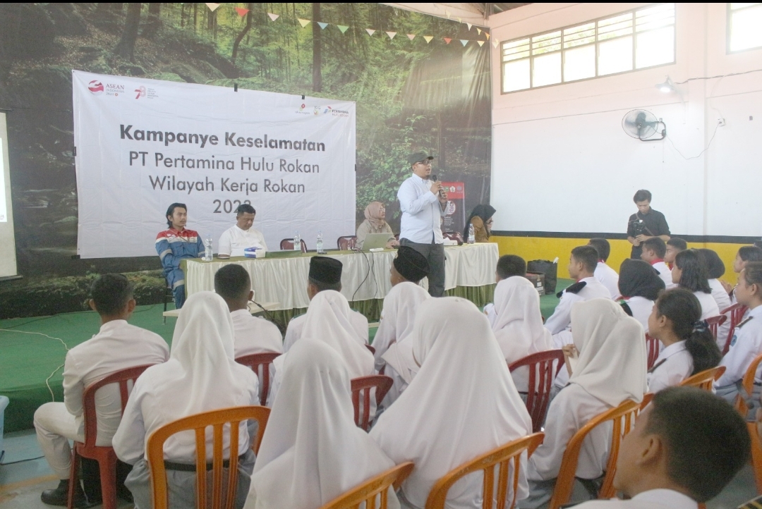 Waspada Kecelakaan! PHR Edukasi Pelajar di Minas Berkendara Aman dan Selamat