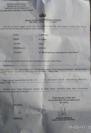  Masyarakat Laporkan Tindakan Penganiayaan Perusahaan April Group ke Polisi