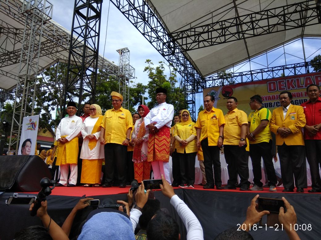 Airlangga : Andi-Yatno Lebih Berpengalaman Mengurus Pemerintahan