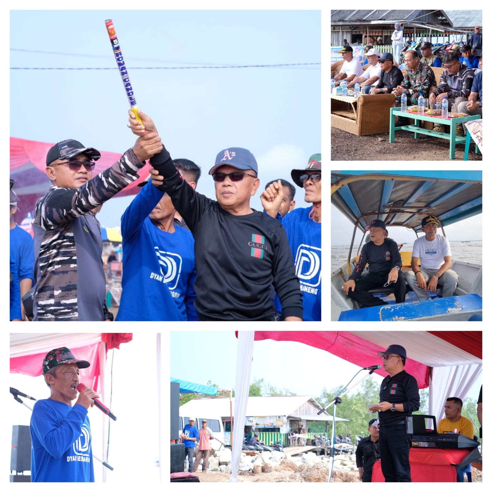 Plt Bupati Buka Lomba Mancing Timang Sungai Suir 2023,  Momen Silaturahmi dan Wisata Bahari