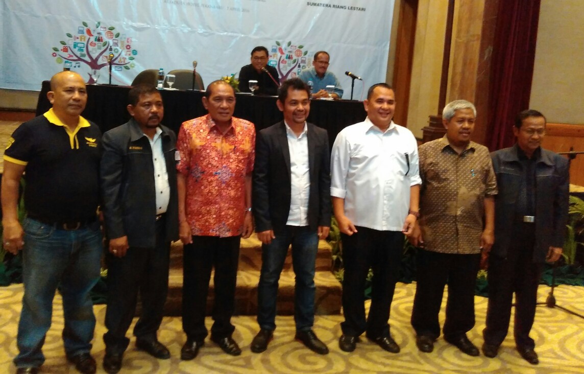 Oberlin Marbun dipercaya Bendahara SPS Cabang Riau