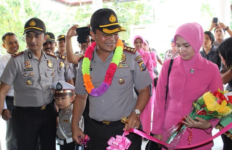 Pastikan Kota Bagansiapiapi Aman dan Kondusif, Kapolres Rohil Kunjungi Mapolsek Bangko