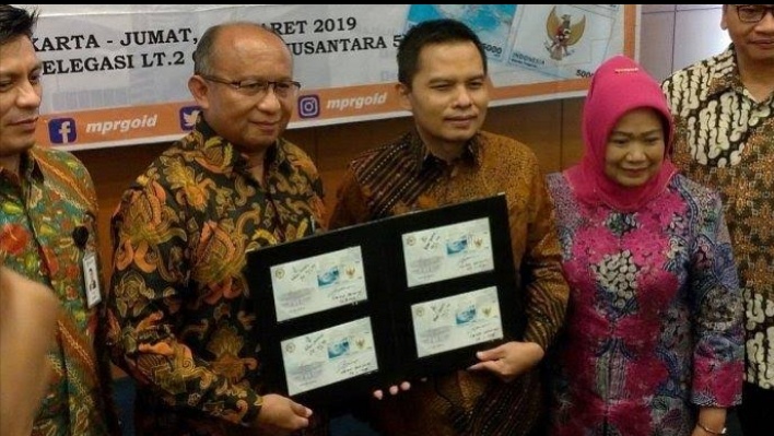 Makin Mantap, MPR Keluarkan Prangko 4 Pilar Kebangsaan