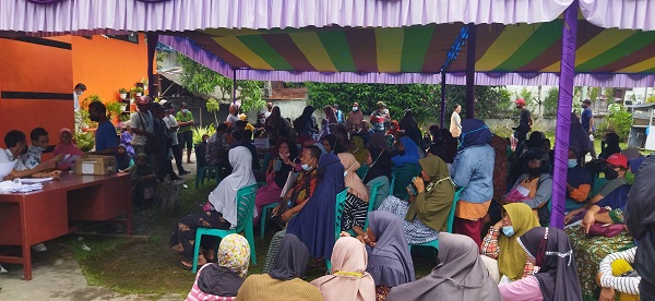Kantor Pos Bagansiapiapi Salurkan Bantuan Sembako Tunai Kepada 4.379 KPM