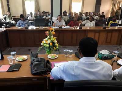  Rapat Dengar Pendapat PT GRM soal Kompensasi Nelayan Buntu