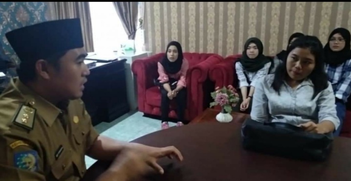 Diskominfosan Kota Bengkulu Sambut 12 Mahasiswa PKL UNIB