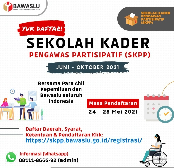 Bawaslu Buka Pendaftaran SKPP 2021