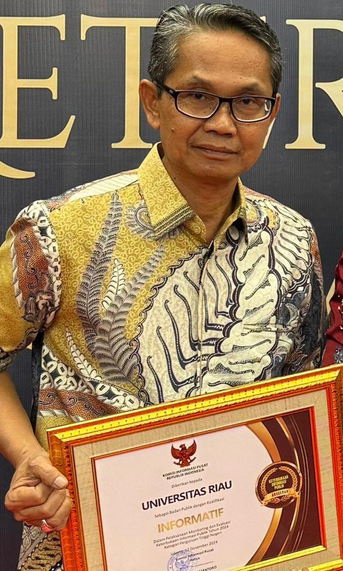 UNRI Berduka, Wakil Rektor Dr Agus Sutikno SP MSi Meninggal
