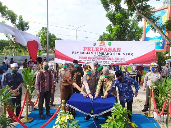 Peringati Hari Jadi,  Kecamatan Merbau Gelar Tablik Akhbar