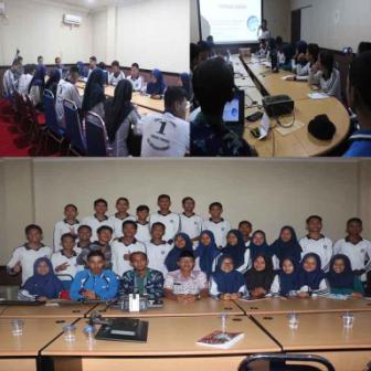  Siswa-siswi SMAN 1 Tebing Tinggi Kunjungi Kominfo Meranti