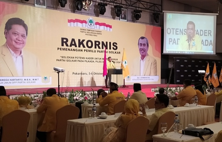 Ikhsan Laporkan Kesiapan Partai Golkar Menangkan Pilkada 2020.
