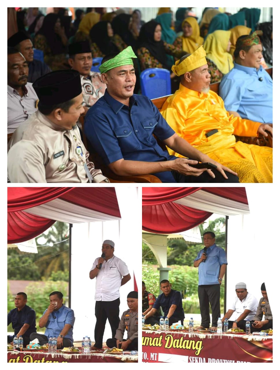 Kunjungan Terakhir Sebagai Sekdaprov, SF Hariyanto Tindaklanjuti Keluhan Masyarakat Tandun