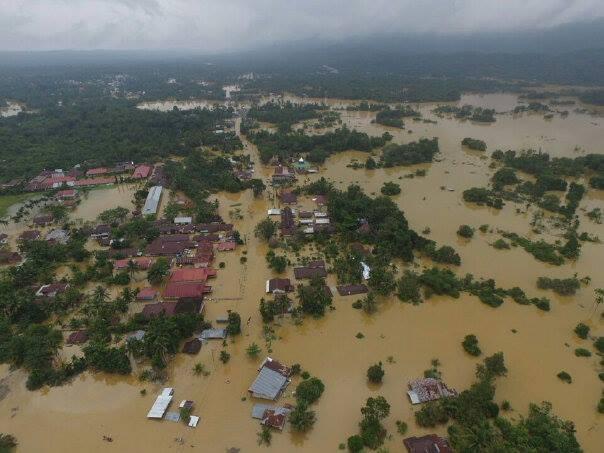 Banjir Di Kampar Merendam 1.138, Desa Tanjung Harapkan Perhatian Pemerintah
