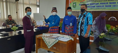 Desa Binaan PT RAPP Terima Penghargaan dari KLHK