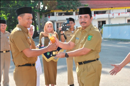  Puskesmas Pangkalan Kasai dan Perpustakaan Ilmu Bertuah Raih Penghargaan Nasional