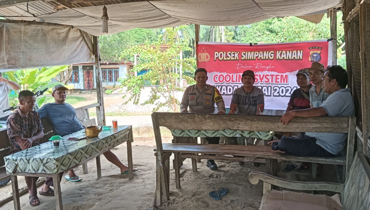 Bhabinkamtibmas Bukit Selamat Dan Kota Parit Himbau Masyarakat Jaga Kamtibmas