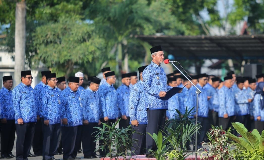 Pimpin Upacara Kesadaran Nasional, Wabup Meranti Intruksikan Tiap OPD Wajib Ber-Qurban