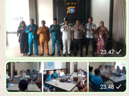 Kapolres Meranti Ajak Bawaslu Bersinergi Sukseskan Pemilu Serentak 2024