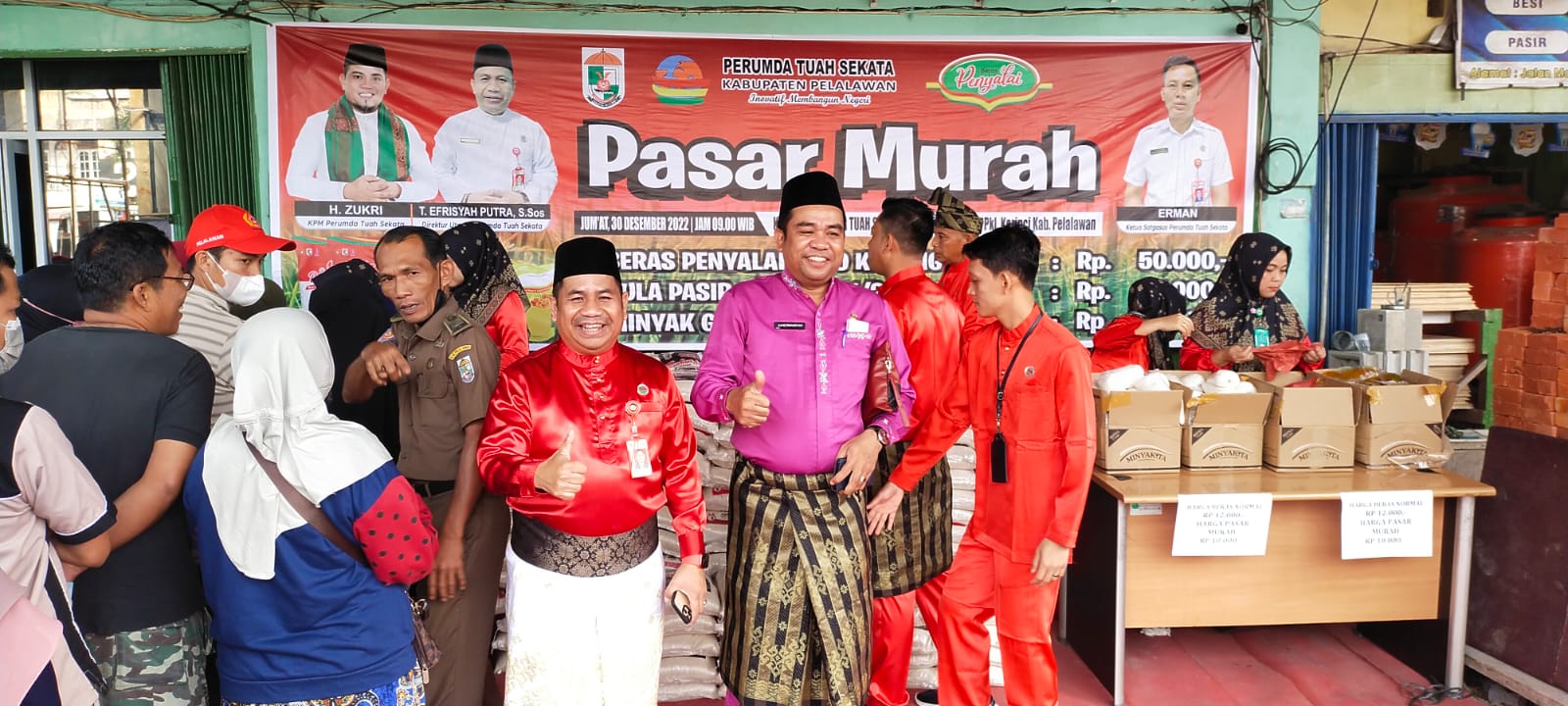 Pasar Murah BUMD Tuah Sekata 'Diserbu' Masyarakat
