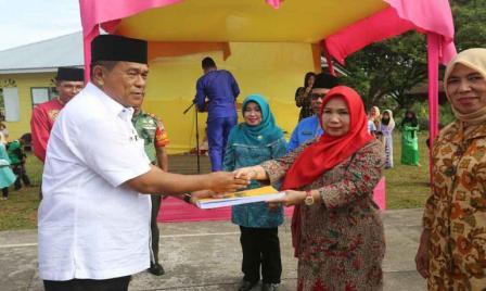 Desa Banglas Barat ikuti Lomba Peningkatan Peranan Wanita Se-Provinsi Riau