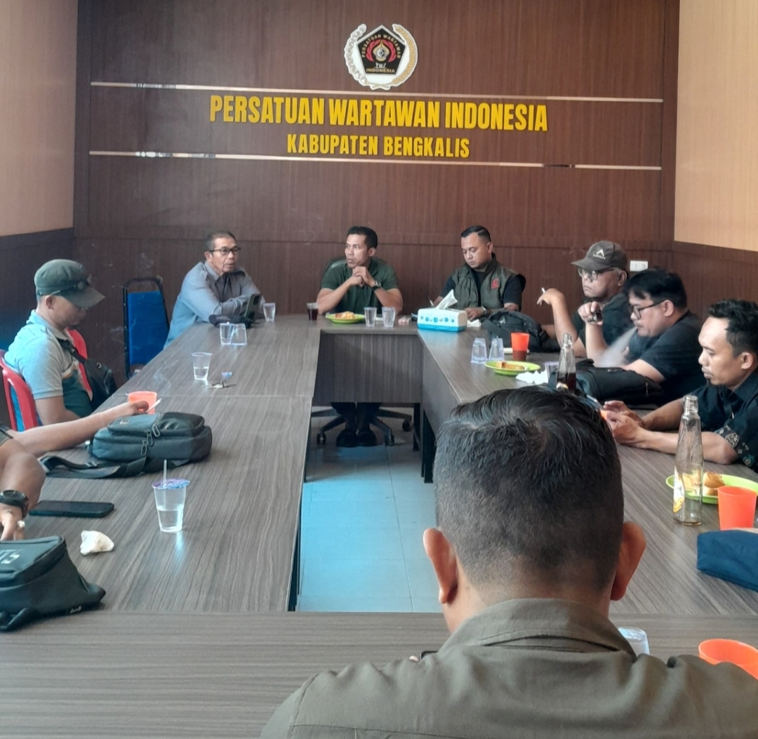 Lusa, Pengurus PWI Bengkalis Periode 2024-2027 Dilantik
