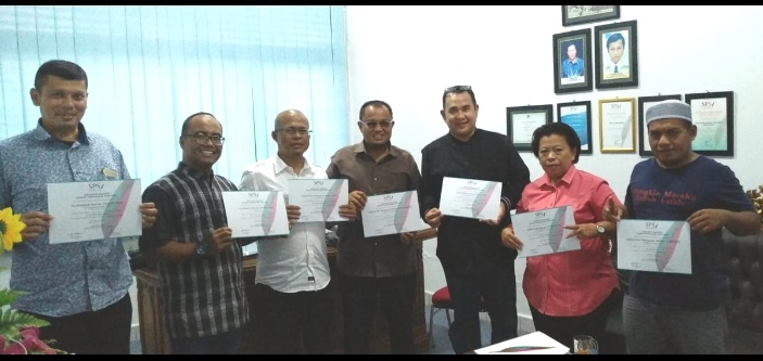 SPS Riau Serahkan Sertifikat Keanggotan 28 Perusahan Pers