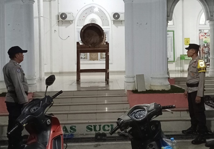Polsek Simpang Kanan Giatkan Patroli Rumah Ibadah Selama Ramadhan