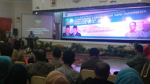 Gubri Promosikan Mie Sagu dan Gula Aren Kepada Pengurus HKTI