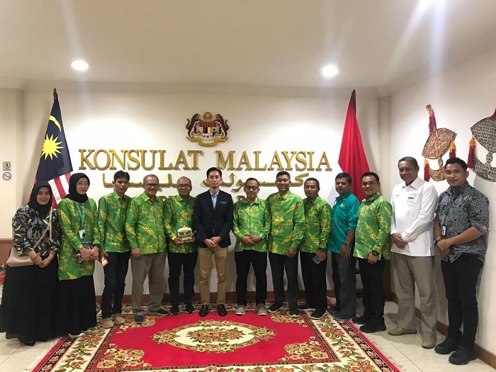 SPS Riau Bertemu Konsul Malaysia di Pekanbaru, Bincangkan Program Media dan Rencana Kerjasama