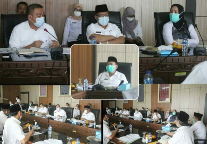 Pemprov Bengkulu Bahas Pergeseran APBD untuk Penanganan Covid -19