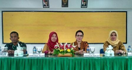 Ketua Persit Kartika Chanra Kirana Korcab Rem 023/KS Ajak Ibu Persit Manfaatkan Waktu Luang