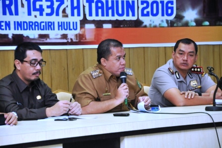  Pastikan Kelancaran Idul Fitri, Polres Inhu Gelar Rakor Ops Ramadniya