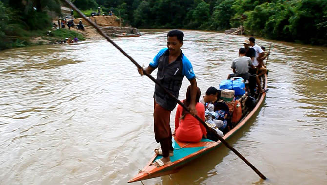  Jembatan Mentawai Putus, Harga Sembako di Empat Desa Merangkak Naik