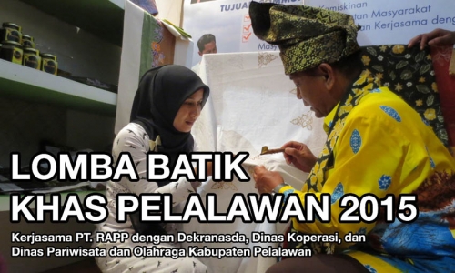  Lomba Desain Motif Batik Khas Pelalawan Berikut Pemenangnya