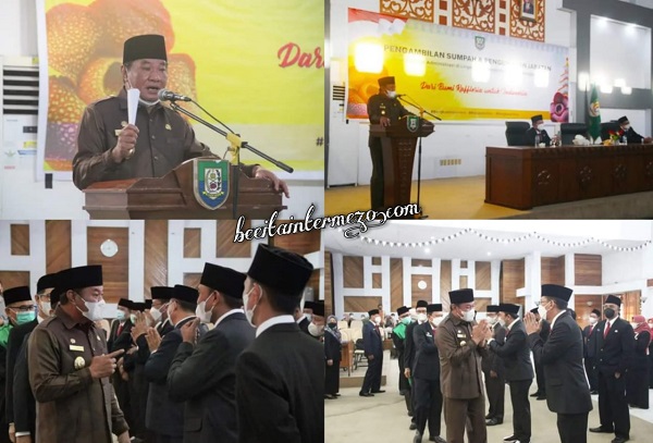 Wagub Rosjonsyah Lantik 69 Pejabat Eselon