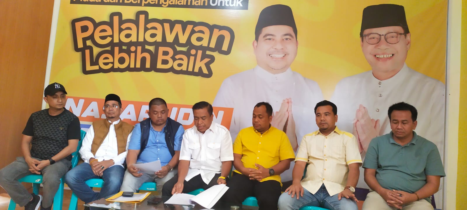 Ini Pernyataan Koalisi Pelalawan Maju, Terkait Surat Pengunduran Diri Abu Bakar Cawabup Nasarudin