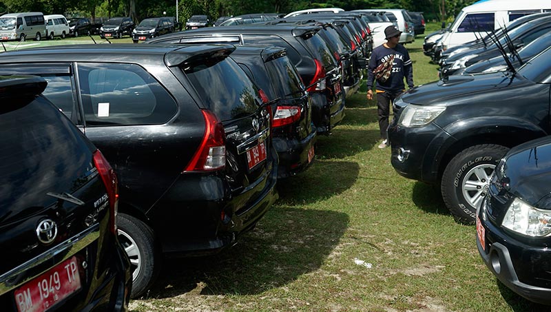 Libur Lebaran, Mobil Dinas Pemprov Riau Akan Dikandangkan