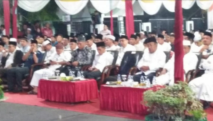 Ustadz H Das'ad Latif Isi Tausiah Tabliq Akbar di Rohil