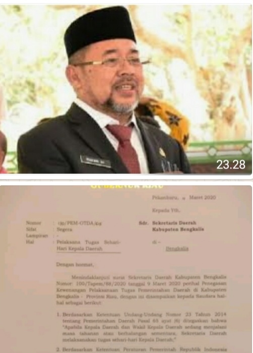 Diangkat Jadi Plh, Bustami : Saya Akan Bekerja Sekuat Tenaga