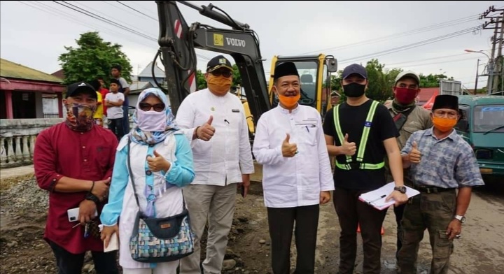 Respon Cepat Dinas PUPR Kota Bengkulu Terkait Permintaan Perbaikan Jalan