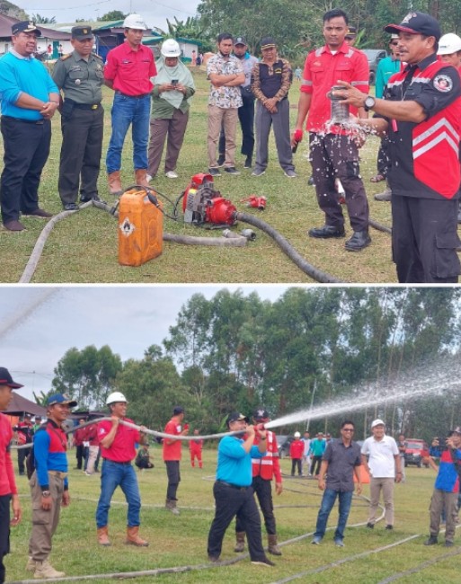 Masyarakat Ukui Gandeng PT RAPP Gelar Pelatihan Dalkarhutla
