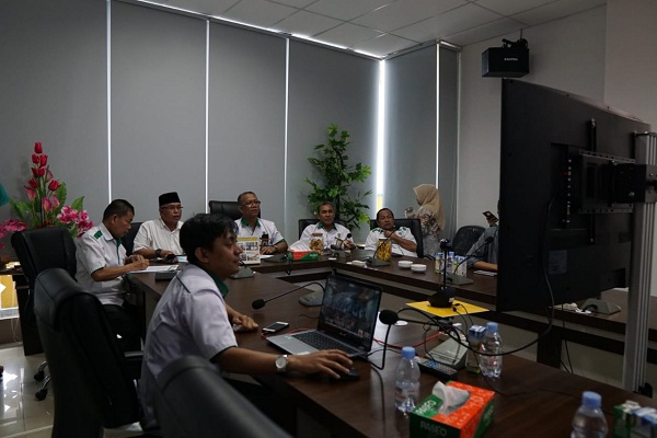Teleconference dengan Perguruan Tinggi, LLDIKTI X: Covid-19 Tak Halangi Kegiatan Belajar 