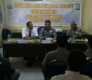 Cegah Karlahut, Polres Meranti Lakukan MoU Dengan Perusahaan