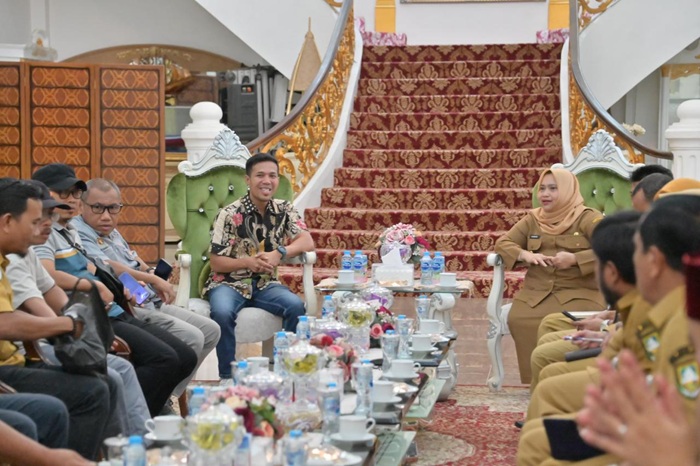 Bupati Bengkalis Terima Audiensi PWI, Bahas Rencana Pelantikan Pengurus Baru
