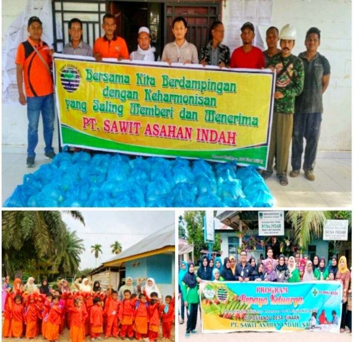 Melalui Program, TJSP dan CSR, PT SAI dan PT EDI Komitmem Bangun Daerah